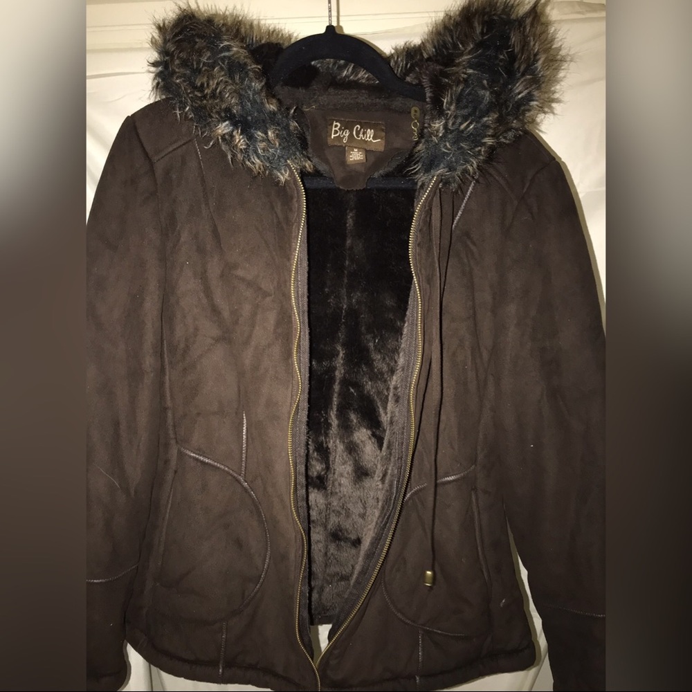 BIG CHILL: Warm Plush Winter Jacket!